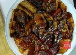 Illustration of how to make pork with pickles and vegetables for lazy people 3