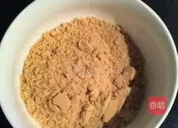 Illustration of how to make wood bran cake 1