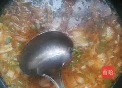 Illustration of how to make chicken, cabbage and steamed noodles 6