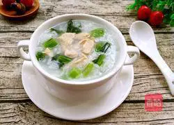 Illustration of how to make chicken and vegetable porridge 10