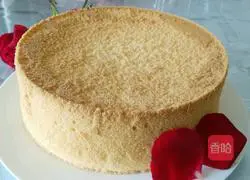 Illustration of how to make original chiffon cake 16