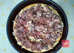 Illustration of how to make pastoral style pizza 8