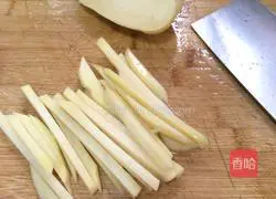 Illustration of how to make French fries 2