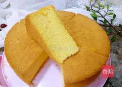 Illustration of how to make ten-inch chiffon cake 1