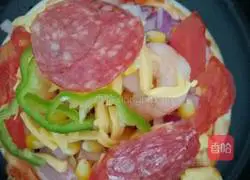 Christmas Eve Bright Pizza Recipe Illustration 13