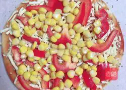 Q Sausage Bell Pepper Pizza (20 Minutes Quick Meal) Recipe Illustration 6