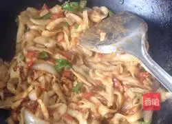 Illustration of how to make tomato noodles 4