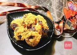 Illustration of how to make seaweed, pork floss and baby beibei 10