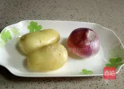 Illustration of how to make beef stewed rice 2