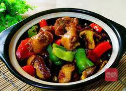 Illustration of Braised Chicken 17