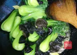 Illustration of how to make green vegetables and tofu 6