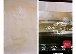 Illustration of how to make banana cake roll 10