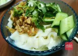 Illustration of how to make knife-shaped noodles 9