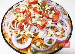 Chicken Breast Pizza (Oven Version) Recipe Illustration 11