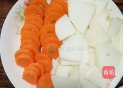 Illustration of how to make hotpot mutton 6