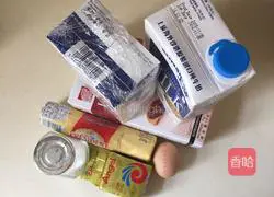 Illustration of how to make butter bread 1