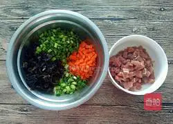 Illustration of how to make braised tofu with meat 5