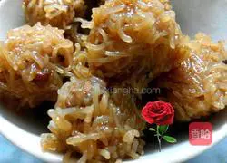 Illustration of how to make Hakka powder balls 9