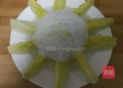 Garlic Vermicelli Baby Cabbage Practice illustration 4