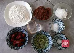 Brown sugar jujube cake recipe 1