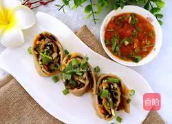 Illustration of how to make oatmeal Dundun 15