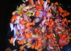 Illustration of how to make hand-caught mutton rice 10