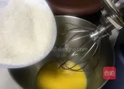 Illustration of how to make cocoa sponge cake 5