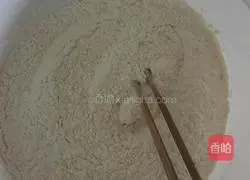 Illustration of how to make cabbage and tofu buns 1