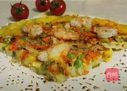 Potatoes Egg pizza recipe 9