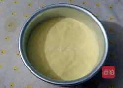 Illustration of making local egg chiffon cake 16