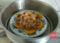 Illustration of how to make Shaanxi steamed pork with rice flour 7