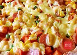 Simple pizza recipe illustration 5