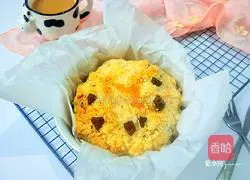 Illustration of how to make orange chocolate muff cake 17