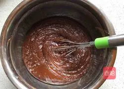 Chocolate Nut Cake Recipe Illustration 8