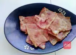 Illustration of how to make bacon and winter melon clips 9