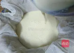 Illustration of how to make tofu brain 3