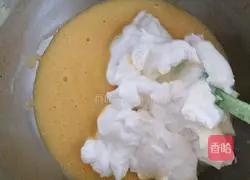 Illustration of steps to make cake embryo in rice cooker 12