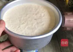 Illustration of how to make simulated mousse cake 16