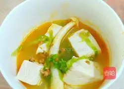 Crab Meal and Tofu Soup Illustration 14