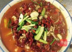 Illustration of how to make spicy bullfrog 9