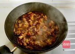 Illustration of how to make braised chicken and rice 13