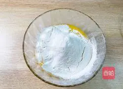 Crispy Illustration of how to make blueberry muffin cake 9