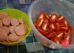 Illustration of how to make Italian tomato pasta 2