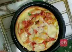 How to make grilled sausage and vegetable pizza 5