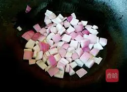 Illustration of how to make bacon pasta 6