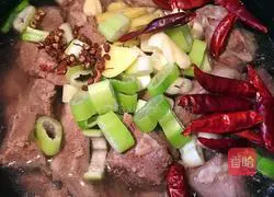 Illustration of Braised Lamb Recipe 7