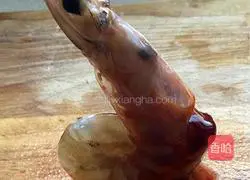 Illustration of how to make shrimp drunk with red wine 6