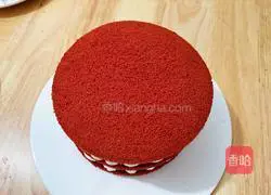 Red Velvet Naked Cake Recipe Illustration 16