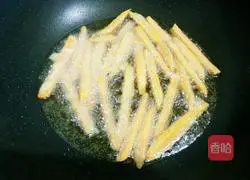 Illustration of how to make French fries 7