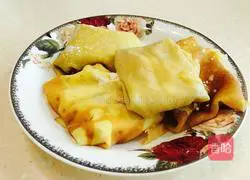 Durian Mango Layer Cake & Pancake Recipe Illustration 15